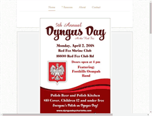 Tablet Screenshot of dyngusdaycharlotte.com